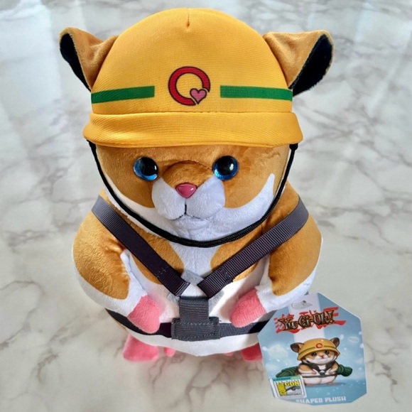 Yu-Gi-Oh 8″ Deluxe Plush Rescue Hamster - San Diego Comic Con 2024 - Picture 2 of 2